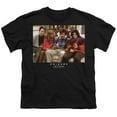 thumbnail image 2 of Friends Throwback Kids T Shirt (Large) for Youth Toddler Boys and Girls, Black, 2 of 5