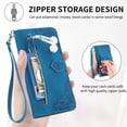 thumbnail image 4 of Funda billetera anti-golpes para GANGXUN infinix Note 40 Pro 4G , ideal para día a día y trabajo, 4 of 5