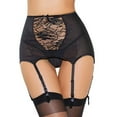 thumbnail image 5 of [BRAND FACTORY PRICE!]Ladies New Lace Garter Belt Thong Underwear Xl Underwear Suit Mesh Suspender Belt Thong Panties, 5 of 8