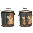 thumbnail image 2 of 50L Extra Large Popup Hamper Collapsible Laundry Basket With Zippered Lid 15.7x18.5in Camping and Outdoor Activities, 2 of 7