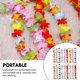 thumbnail image 4 of Greenadscape 18Ud Hawaiian Leis Para Fiesta Flores Artificiales Multicolor Tropical En Tela, 4 of 5