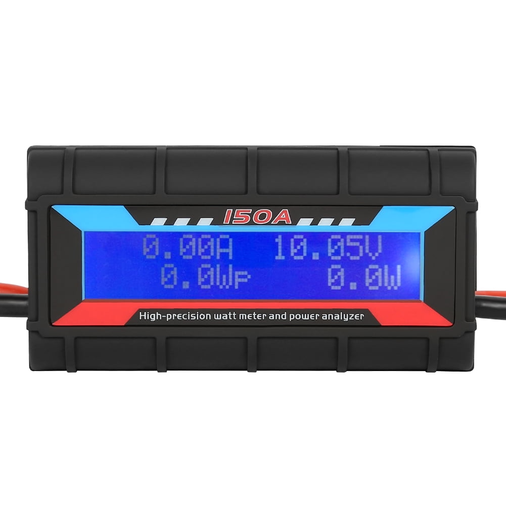 150A RC Digital Power Meter Energy Voltage Amps Electricity Monitor Analyzer 