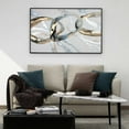 thumbnail image 3 of Looping Rings, Hand Painted Canvas, 3 of 3