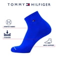 thumbnail image 3 of Pack de 6 calcetines Tommy Hilfiger para hombre, tallas 7 a 12, color blanco, 3 of 6