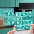 thumbnail image 1 of 3D Crystal Tile Sticker Creative Waterproof Self-adhesive Art Wall Decor, 1 of 8