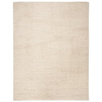 SAFAVIEH Fontana Jamie Solid Shag Area Rug, Creme, 11' x 15'