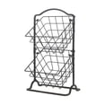 thumbnail image 1 of Gourmet Basics Organización cesta, color negro, 1 of 7