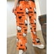 thumbnail image 4 of Navidad Sanrio Hello Kitty pantalones de invierno para mujer Y2K pantalones de franela para dormir pantalones casuales cálidos para el hogar ropa de Halloween regalo, 4 of 4