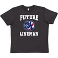thumbnail image 3 of Inktastic Future Lineman Youth T-Shirt, 3 of 5