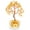 Yellow, variant on Decorative Crystal Tree Relaxing Crystal Tree of Life Beautiful Quartz Plant Decor for Home Office Living Room Decor