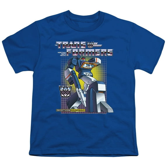 Transformers - Soundwave - Youth Short Sleeve Shirt - Medium