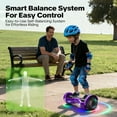 thumbnail image 7 of MOSTA All Terrain Self-Balance Scoote ,Electric Scooter Board for Kids & Adults with Bluetooth and Led Lights,6.5 inch,165 lbs capacity Perfect Gift, 7 of 7