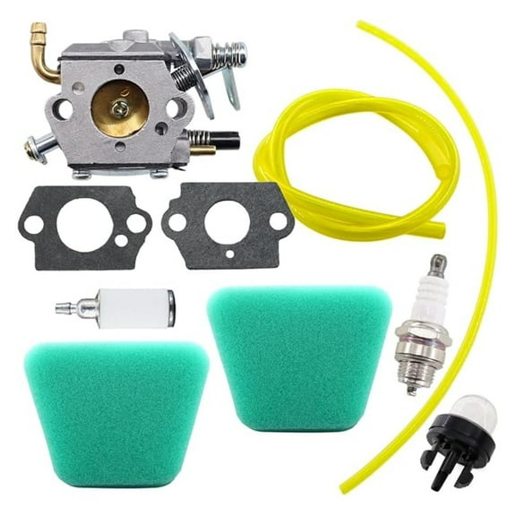 McCulloch Chainsaw Carburetor Replacement - Eager Beaver 2010 2016 2116 2316 2118 2318 Parts - Carb with Gaskets Fuel Lines Filters