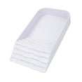 thumbnail image 1 of Cuenco de agua para tortugas, piscina de baño para tortugas, decoración de pecera, comedero compacto para tortugas, plato de comida para dragones Blanco, 1 of 10