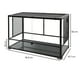 thumbnail image 3 of REPTI ZOO Terrario de Vidrio para Reptiles, Grande Doble puerta frontal antiescapes, 250Lt 91cm X 45cm X 60cm, Acua terrario de Cristal, Reptile Enclosure Knock-Down, terrario reptiles REPTI ZOO Terrario Know down 92 x 45 x 40, 3 of 11