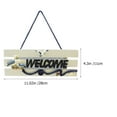 thumbnail image 4 of FUEENIRVA 1Pcs Blue Hanging Ornament Welcome Tag for Home Decor for Adults, 4 of 8