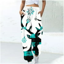 Runfenguu Y2K Pants, Motorcycle Pants Women Women'S Casual Trousers Printing Drawstring Pants Waist Long Pants Sweatpants With Pocket