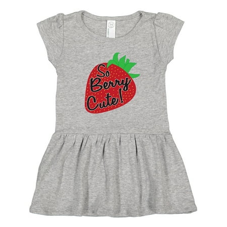 

Inktastic So Berry Cute! Gift Toddler Girl Dress