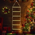 thumbnail image 3 of Cadena de luces LED navideñas para escalera, impermeables, para exteriores, para jardín, árbol de Navidad, luces decorativas navideñas, 3 of 5