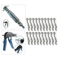 thumbnail image 4 of Herramienta de ación de licencia de yeso de anclaje de cavidad de Metal de pared herramienta de ajuste de Metal remachador hueco (adecuado para anclaj 4x38 shamjiam Anclajes de pared huecos, 4 of 8