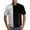 White, variant on Men's Casual Chef Uniform, CHEF Print Short Sleeve Trendy Kitchen Work Jacket for Professional Chefs Restaurant Hotel Bakery,Dark Blue S