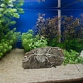 thumbnail image 1 of Flmtop Aquarium Ornament Simulation Turtle Reptile Lizard Landscaping Cave Resin Dinosaur Fossil Fish Tank Decoration for Fishbowl, 1 of 9