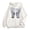 White, variant on Women Men Y2K Zip Up Oversized Hoodie Skeleton Butterfly Gothic Emo Grunge Jacket Alt Graphic Baggy Dark Academia 90s (Khaki,L)