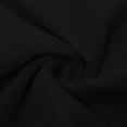 thumbnail image 5 of 50 % de Réduction! Vêtements pour Femmes, Robe de Sport à Col Rond Manches 3/4 Patchwork, Mini Jupe Ample, Noire, P, 5 of 5