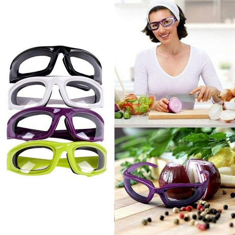 Kitchen Onion Goggles Anti-Tear Cutting Chopping Eye Glasses Protect NEW  Y9R7 