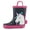 Glitter Unicorn, variant on Bocca Kids Rain Boots Rainbow Cloud Rain Boots For Girls with Handles 12M