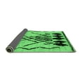 thumbnail image 2 of Ahgly Company Indoor Rectangle Abstract Emerald Green Modern Area Rugs, 7' x 10', 2 of 4