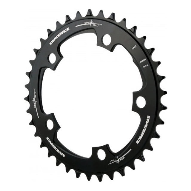 Plato P/biela Chainring Narrow Wide 130x42t Black Race Face Race Face G4