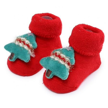 

Sock Baby Girl Boy Baby Christmas Socks Floor Sock Warm Cotton Anti-slip