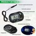 thumbnail image 2 of Universal Aquarium Fishtank Temperature Meter With Probe Wall Mounted Digital Display Thermometer Measuring Device, 2 of 9