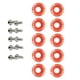 thumbnail image 2 of Speravity Juego surtido de arandelas y tornillos para coche de 10 piezas, Kit de arandela decorativa para pernos de vehículo, repuestos para automóviles Accesorios para motos Naranja Speravity VI018653-09, 2 of 6