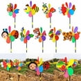 thumbnail image 3 of Garden Pinwheels Whirligigs Wind Spinners Windmill Toy for Kid Yard Lawn Decorations 3D Animal Decorative Garden Stakes, 3 of 9