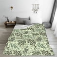 thumbnail image 5 of Vsdgher Green Snake Ultra-Soft Micro flannel Blanket Throw Blankets for Couch Sofa, Bed (4 sizes)-60"x50", 5 of 7