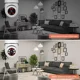 thumbnail image 3 of 2pcs Cámara De Seguridad Wifi Hd 360° Visión Nocturna Alarma, 3 of 8