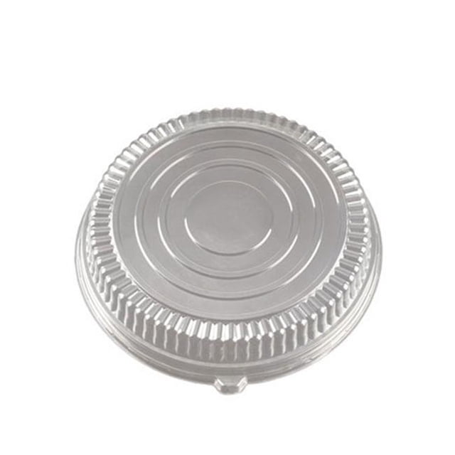 16 in. Round Clear Dome Lid Low Profile - Pet - Pack of 25
