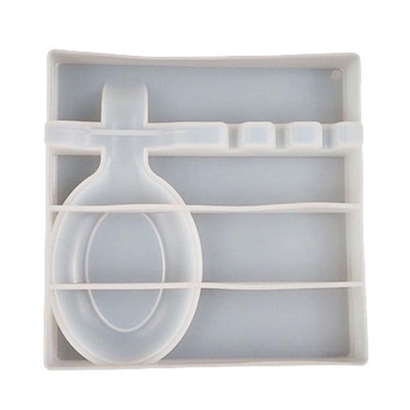 CEORPER Spoon Storage Tray Epoxy Resin Mold Tableware Rack Plate Silicone Mould DIY Crafts Home Decortaions Casting Tools