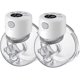 thumbnail image 1 of Wearable Breast Pump, Lcd Hands-free Pump, Low Noise & Painless Electric Breastfeeding Pump, 24mm Flange Jm5-2, 1 of 5