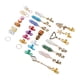thumbnail image 3 of 129 Uds anillos para el pelo de rastas, aleación de formas exquisitas, puños para trenzado de pelo, bobinas de joyería para el cabello con caja de almacenamiento, 3 of 8