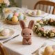 thumbnail image 5 of Decoraciones de Pascua, Adornos de Pascua, Regalos de Pascua, Decoración de Conejos de Punto, Adorno de Pascua, Adorno de conejo PLA, 5 of 6