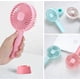 thumbnail image 3 of Ventilador portátil de mano recargable por USB - rosa, 3 of 5
