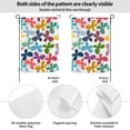 thumbnail image 2 of Wukai Colorful Butterflies Garden Flags Double Sided Welcome Garden Yard House Flags Outside Outdoor House (Only Flag), 2 of 8