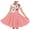 Pink 1, variant on Girls Dresses Summer Floral Print Play Dresses for Girls,Kids,Toddler Short Sleeve Crew Neck Midi Dance Dress Green Size 9-10 Years