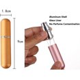 thumbnail image 3 of Portable Mini Refillable Perfume Atomizer Bottle,Atomizer Perfume Bottle Refillable Perfume Spray Scent Pump Case Perfume Atomizer Refillable Travel 5 Pcs Pack of 5ml, 3 of 5