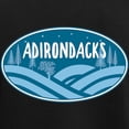 thumbnail image 3 of CafePress - Adirondacks New York Outdoors Pajamas - Women's Short Sleeve Print T-Shirt and Pants Dark Cotton Pajama Set, 3 of 7