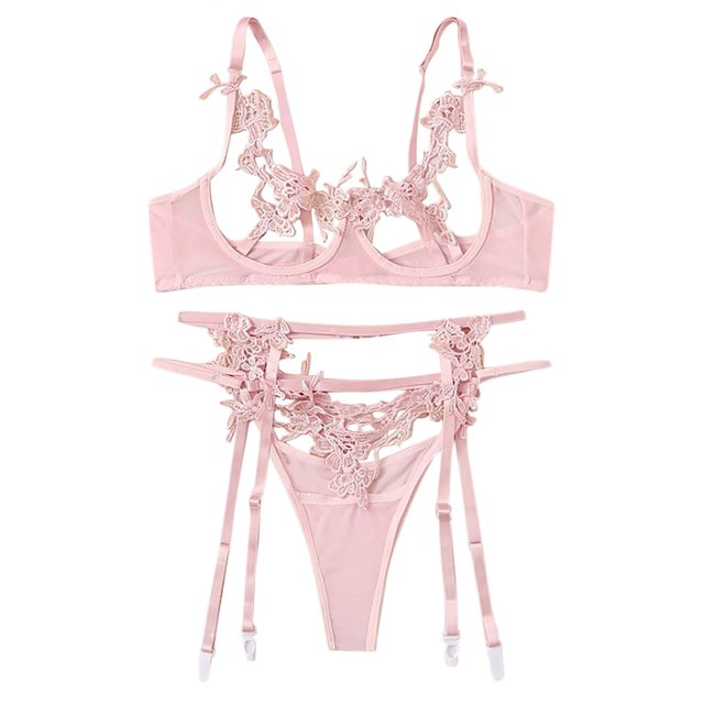 Bragas hoksml para mujer, lencería femenina, corsé, encaje con aros, muselina atrevida, ropa interior, tops y bragas en liquidación.