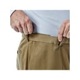 thumbnail image 4 of Haggar Men's Big & Tall Premium No Iron Khaki Flat Pant Classic Fit HC90884, 4 of 8